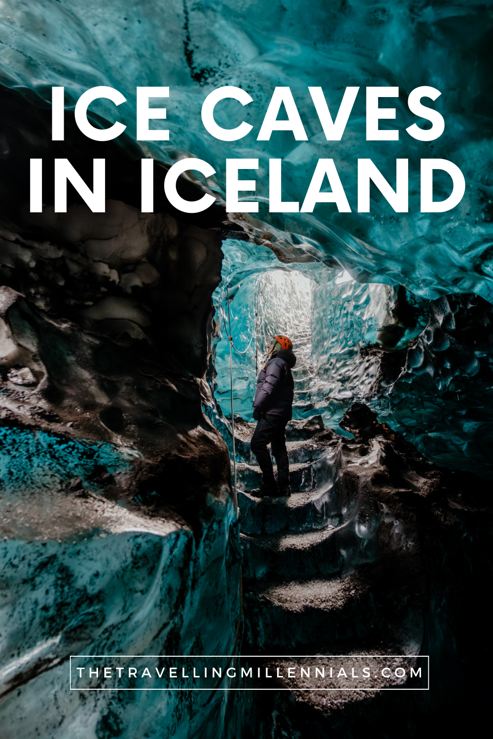 Ice caves in Iceland