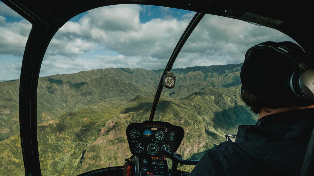 Kauai, helicopter tour